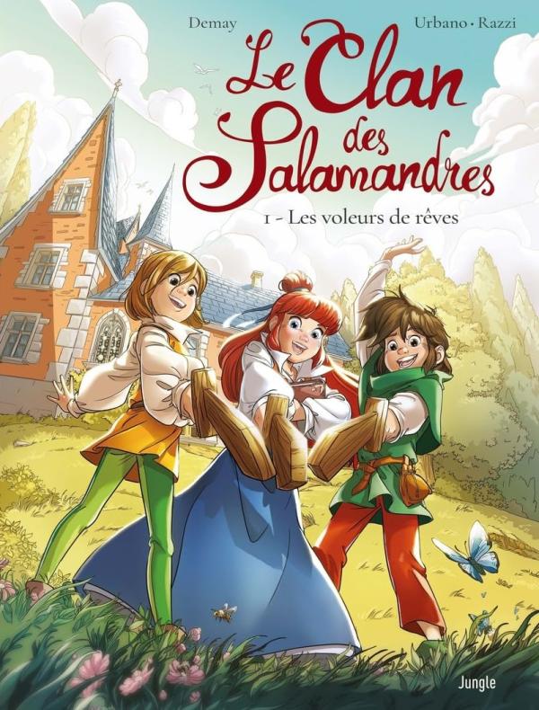 LE CLAN DES SALAMANDRES - TOME 1 LES VOLEURS DE REVES