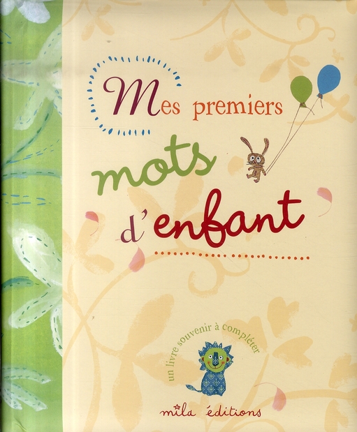 MES PREMIERS MOTS D'ENFANT
