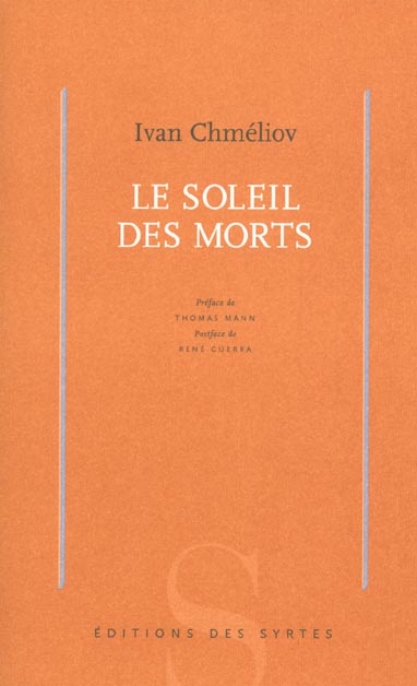 LE SOLEIL DES MORTS