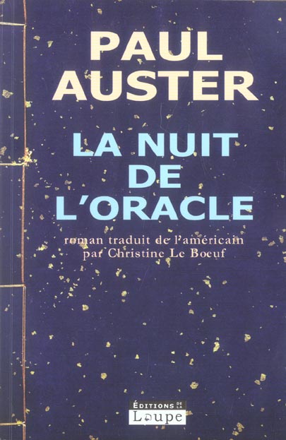 LA NUIT DE L'ORACLE
