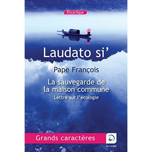 LAUDATO SI', LETTRE SUR L'ECOLOGIE