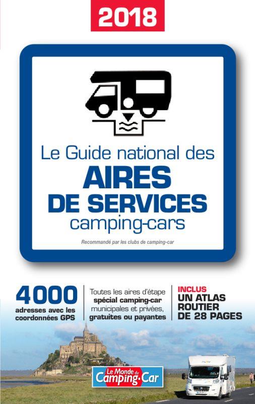 GUIDE NATIONAL DES AIRES DE SERVICES CAMPING-CARS 2018