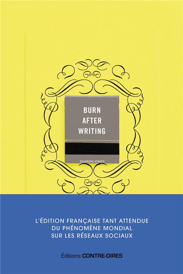 BURN AFTER WRITING (JAUNE) - L'EDITION FRANCAISE OFFICIELLE