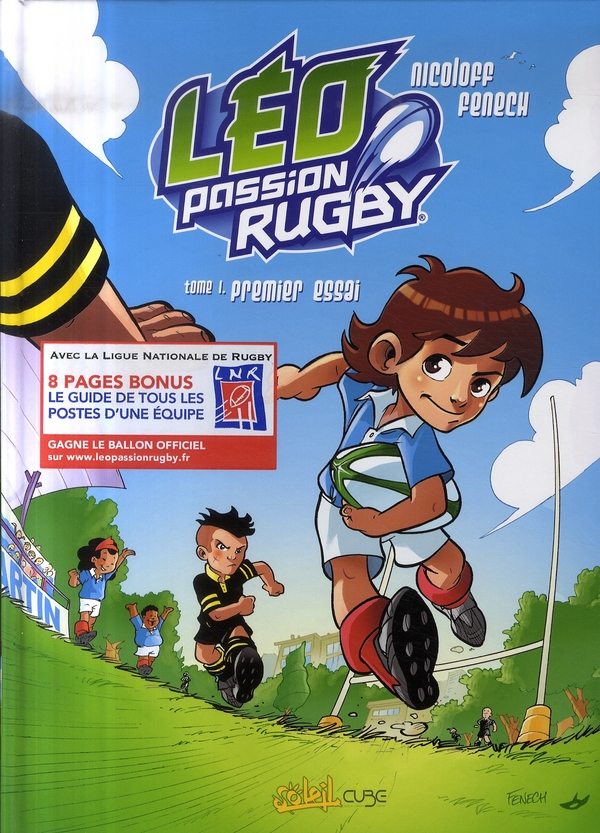 LEO PASSION RUGBY T01 - PREMIER ESSAI