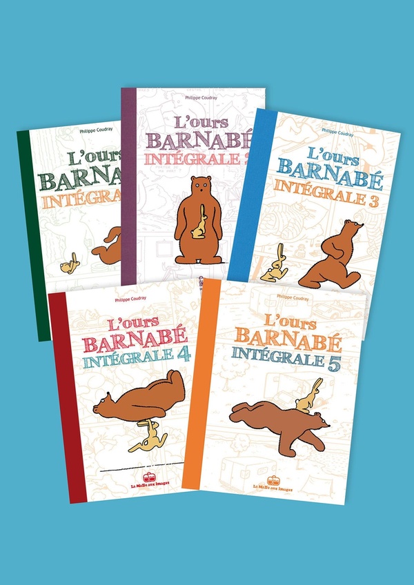 COLIS DE REV OURS BARNABE INTEGRALES (4 INTEGRALES +1 GRATUIT)