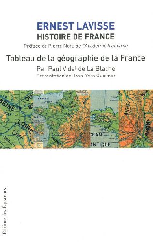 TABLEAU DE LA GEOGRAPHIE DE LA FRANCE - HISTOIRE D - E FRANCE D'ERNEST LAVISSE T 01