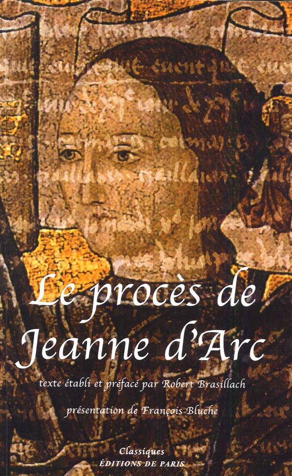 LE PROCES DE JEANNE D'ARC