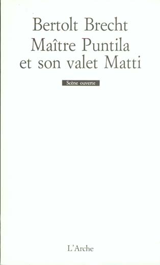 MAITRE PUNTILA ET SON VALET MATTI