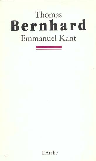 EMMANUEL KANT