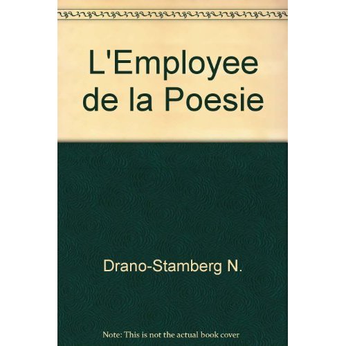 L'EMPLOYEE DE LA POESIE