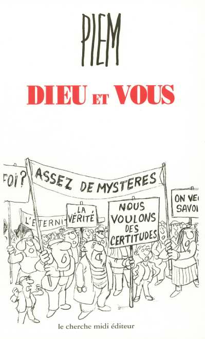 LA BIBLIOTHEQUE DU DESSINATEUR - DIEU ET VOUS