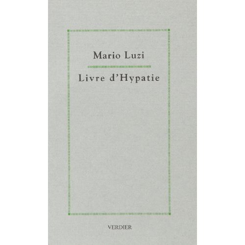 LE LIVRE D'HYPATIE