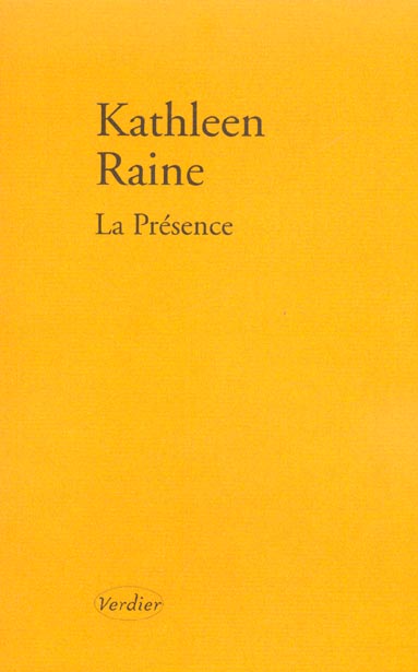 LA PRESENCE POEMES, 1984-1987