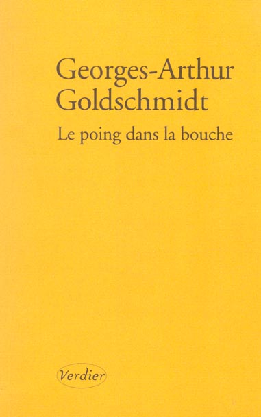 LE POING DANS LA BOUCHE UN PARCOURS