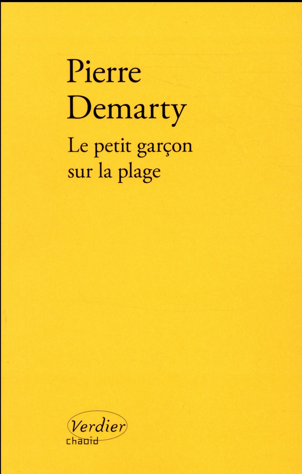 LE PETIT GARCON SUR LA PLAGE