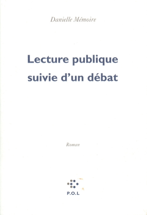 LECTURE PUBLIQUE SUIVIE D'UN DEBAT