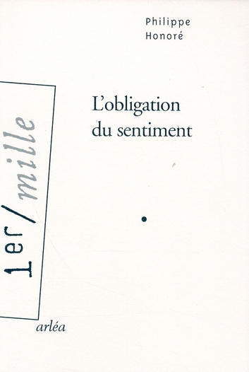 L'OBLIGATION DU SENTIMENT