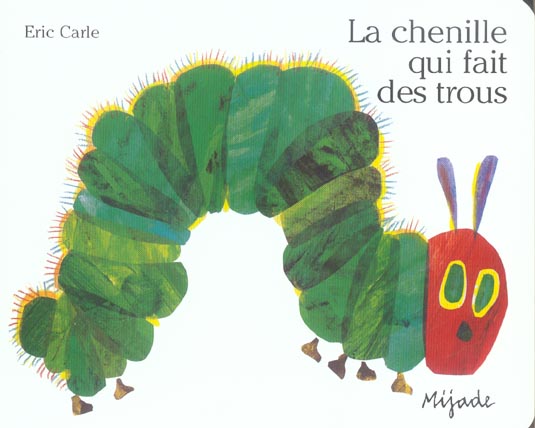 CHENILLE QUI FAIT DES TROUS - CARTONNE - NED