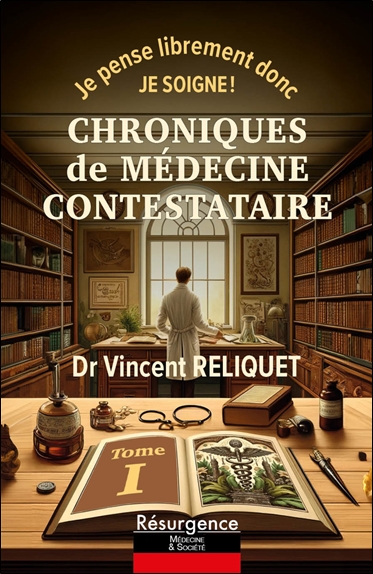 CHRONIQUES DE MEDECINE CONTESTATAIRE - JE PENSE LIBREMENT DONC JE SOIGNE MIEUX ! TOME 1