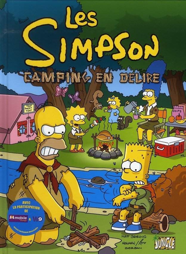 LES SIMPSON - TOME 1 CAMPING EN DELIRE - VOL01