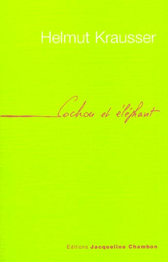 COCHON ET ELEPHANT