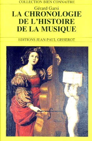LA CHRONOLOGIE DE  L'HISTOIRE DE LA MUSIQUE