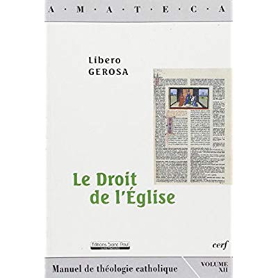 LE DROIT DE L'EGLISE