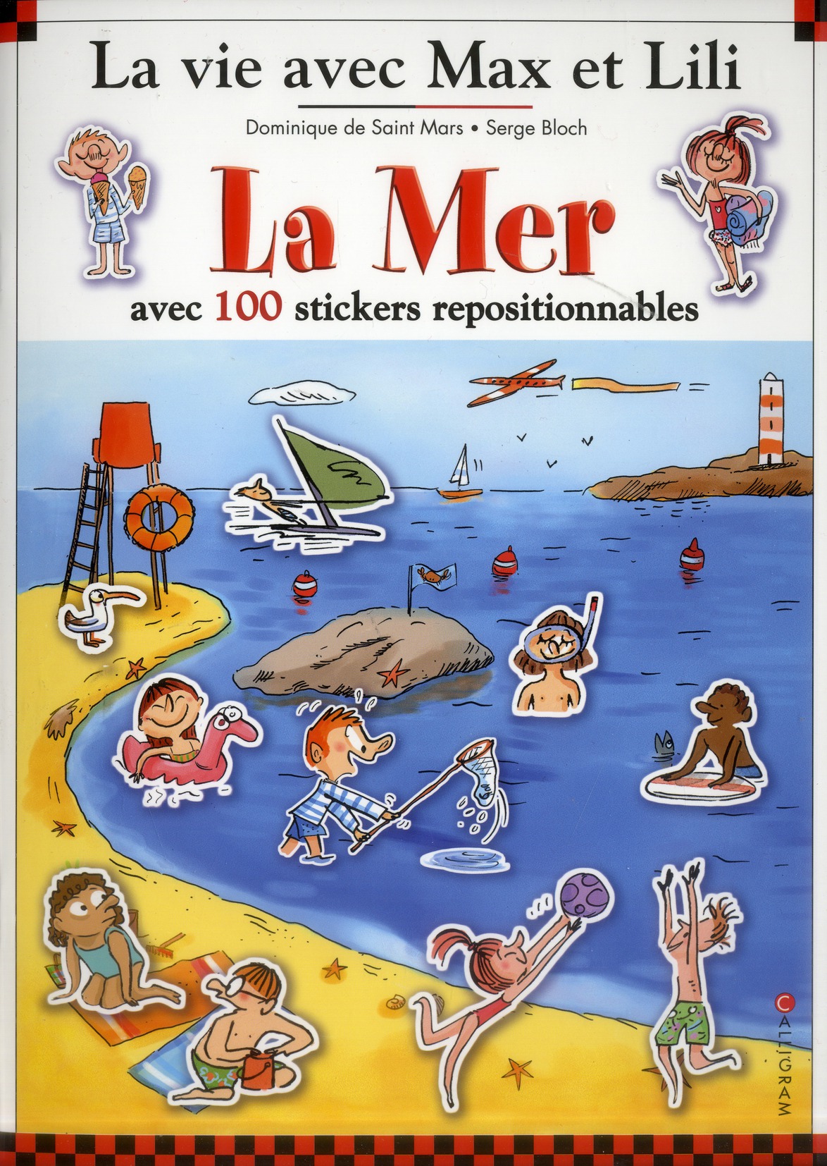 LIVRE STICKERS LA MER