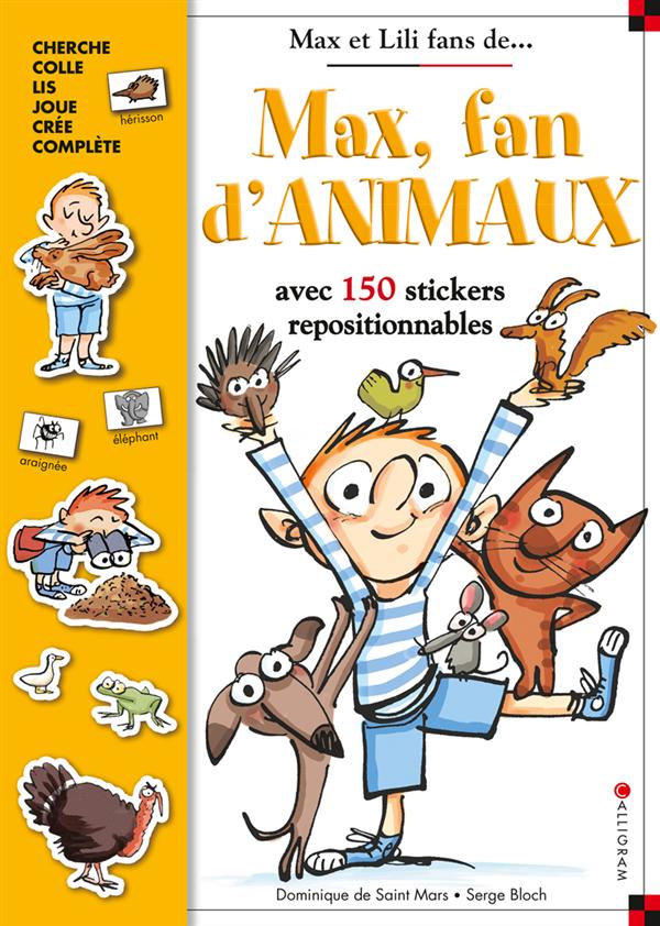 MAX, FAN D'ANIMAUX