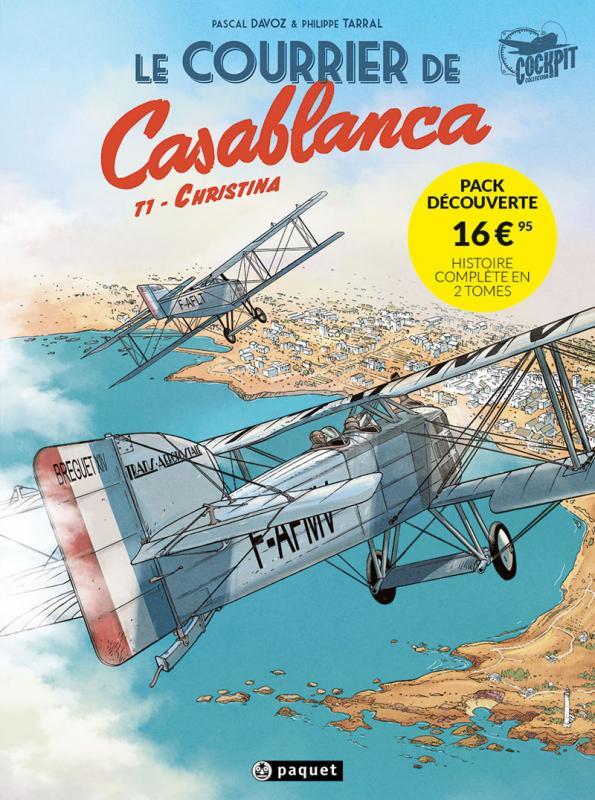 LE COURRIER DE CASABLANCA - PACK DECOUVERTE 2 VOLUMES