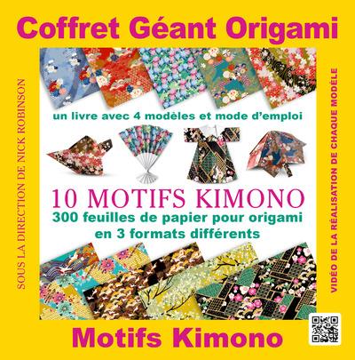 COFFRET GEANT ORIGAMI MOTIFS KIMONO