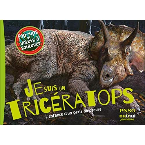 JE SUIS UN TRICERATOPS - L'ENFANCE D'UN PETIT DINOSAURE