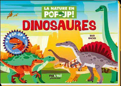 LA NATURE EN POP-UP - DINOSAURES