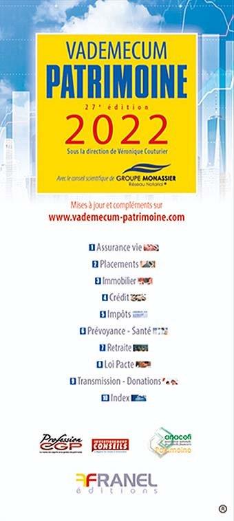 VADEMECUM PATRIMOINE 2022 - 27E EDITION