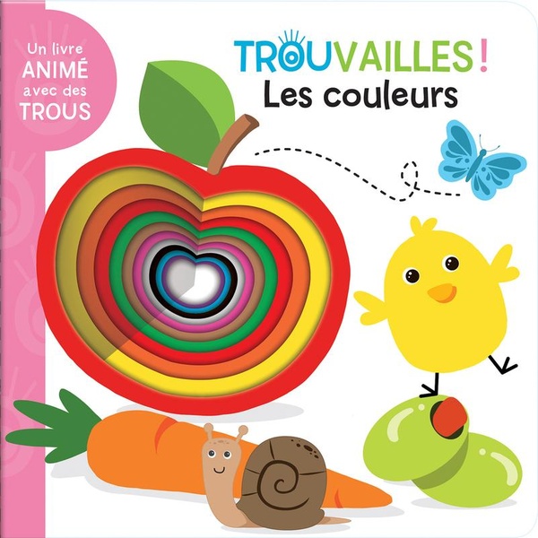 LES COULEURS - LIVRE A TROUS DES 18 MOIS