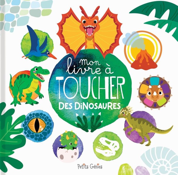 MON LIVRE A TOUCHER DES DINOSAURES