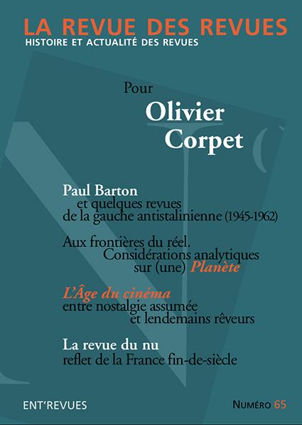LA REVUE DES REVUES - NUMERO 65 - VOL65