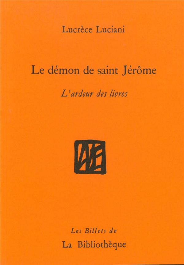 LE DEMON DE SAINT JEROME