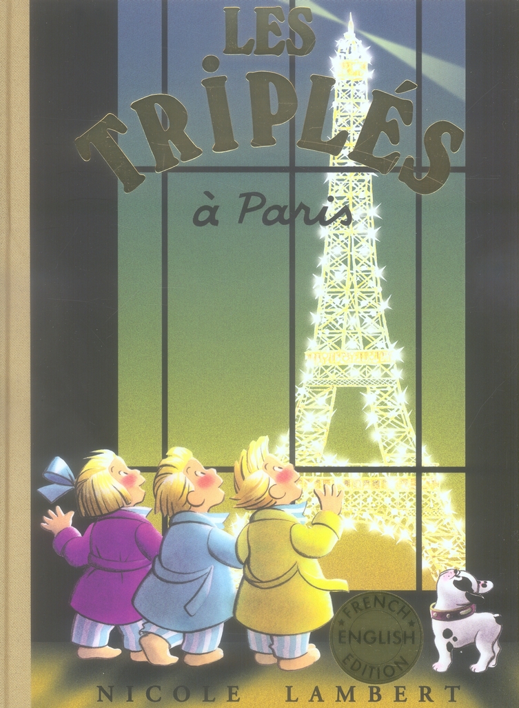 LES TRIPLES A PARIS TOME 12 (BILINGUE ANGLAIS / FRANCAIS)