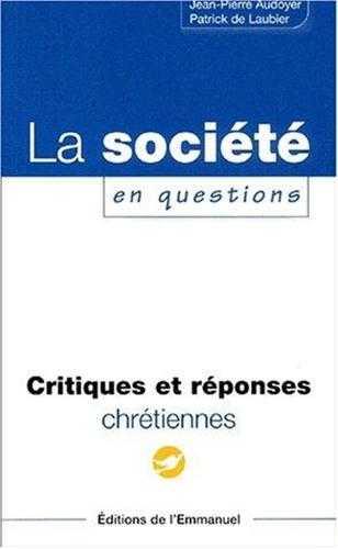 LA SOCIETE EN QUESTIONS