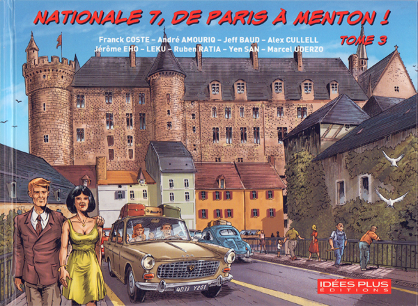 NATIONALE 7, DE PARIS A MENTON T03 DE LAPALISSE (ALLIER) A CHAMPAGNE AU MONT D'OR (ENTREE DE LYON)