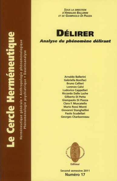 DELIRER ANALYSE DU PHENOMENE DELIRANT