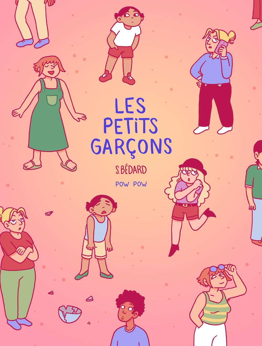 LES PETITS GARCONS - NOUVELLE EDITION - ILLUSTRATIONS, NOIR ET BLANC