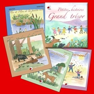 PETITES HISTOIRES GRAND TRESOR COFFRET 4 LIVRES