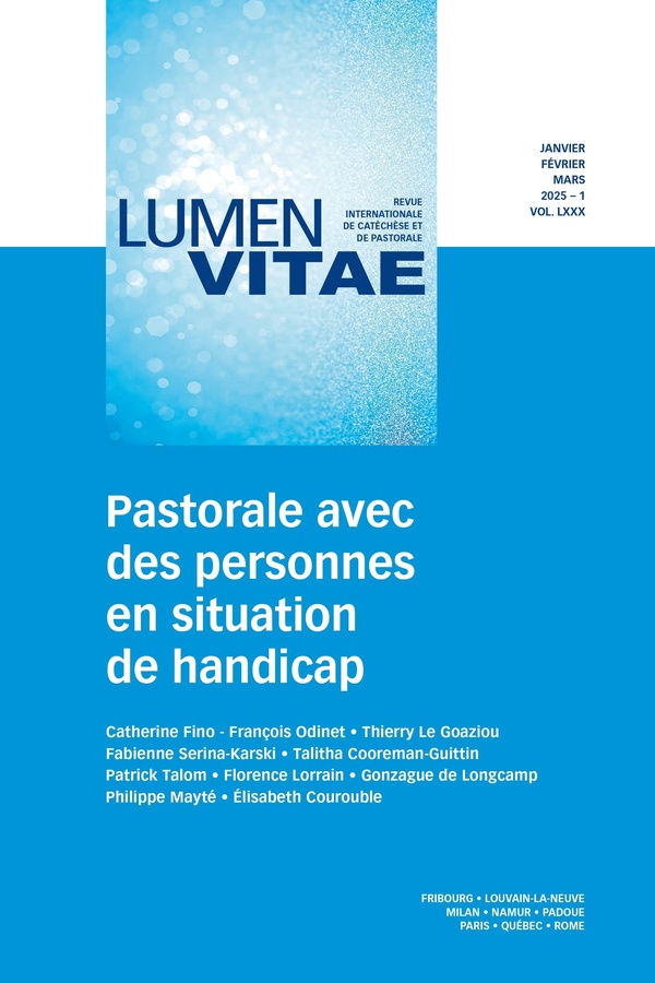 PASTORALE AVEC DES PERSONNES EN SITUATION DE HANDICAP TOME 80/1