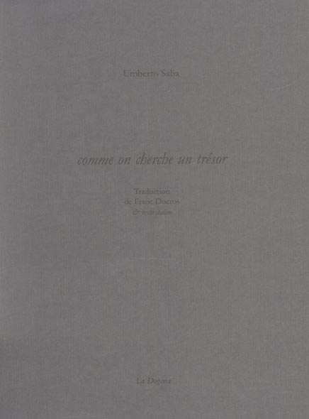 COMME ON CHERCHE UN TRESOR