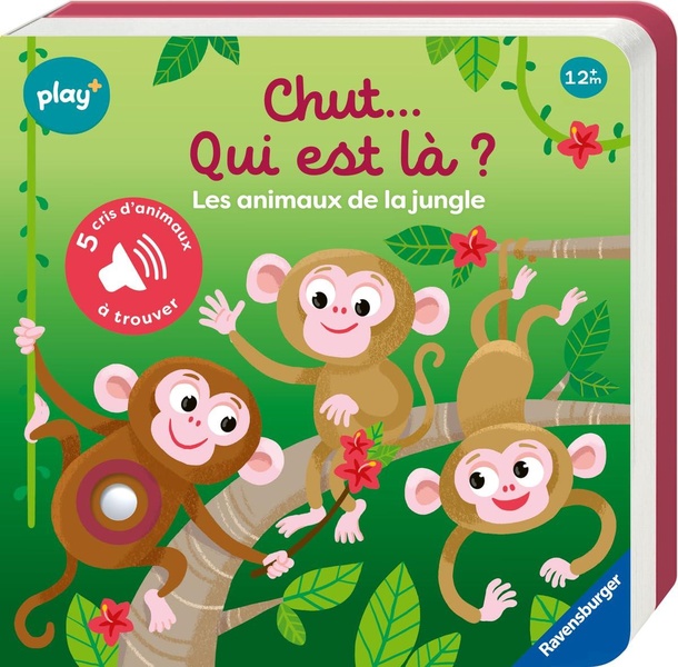CHUT QUI EST LA ? LES ANIMAUX DE LA JUNGLE - CHERCHE ET TROUVE