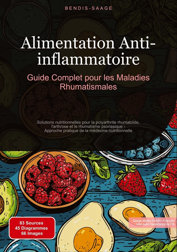 ALIMENTATION ANTI-INFLAMMATOIRE: GUIDE COMPLET POUR LES MALADIES RHUMATISMALES - SOLUTIONS NUTRITION
