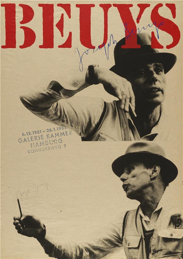JOSEPH BEUYS POSTERS /ANGLAIS