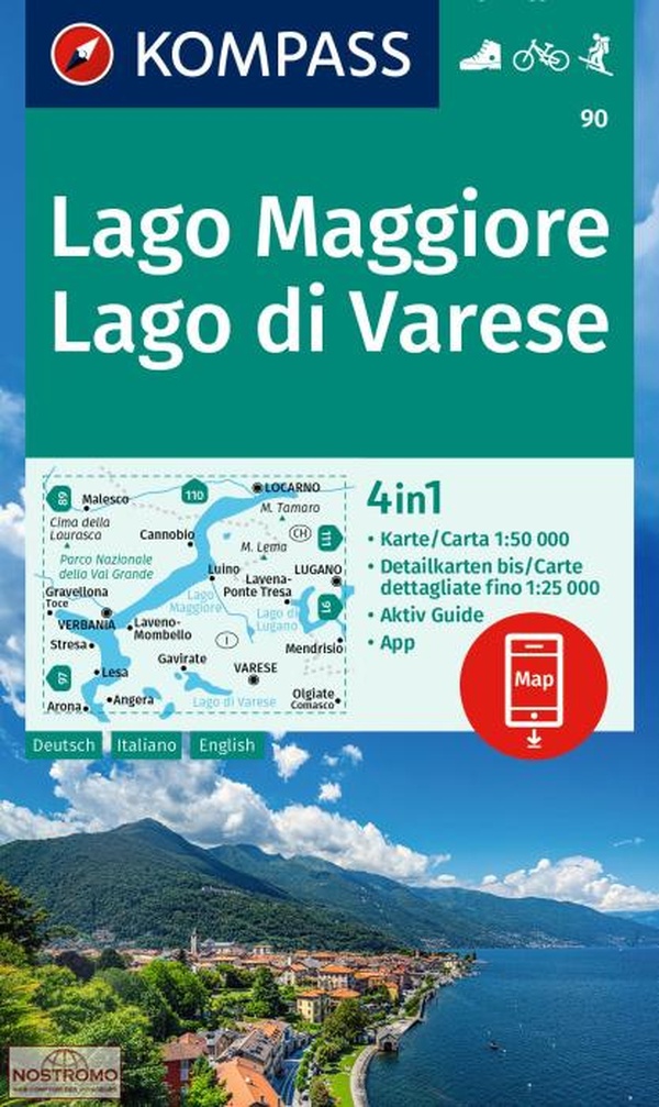 90 LAGO MAGGIORE - LAGO DI VARESE